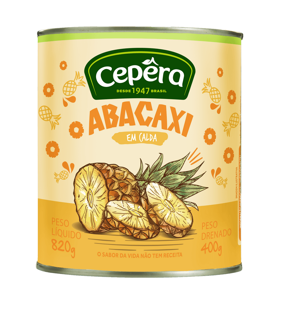 Abacaxi em Calda Cepêra 400g - stag-praso