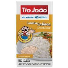 Arroz Tipo Basmati "Cozinha Indiana" Tio João 500g - stag-praso
