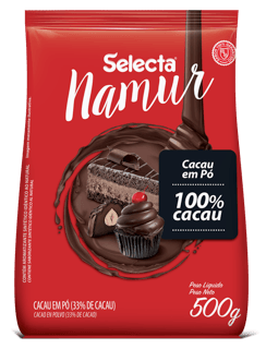 Chocolate em Pó 100% Cacau Selecta Namur - stag-praso