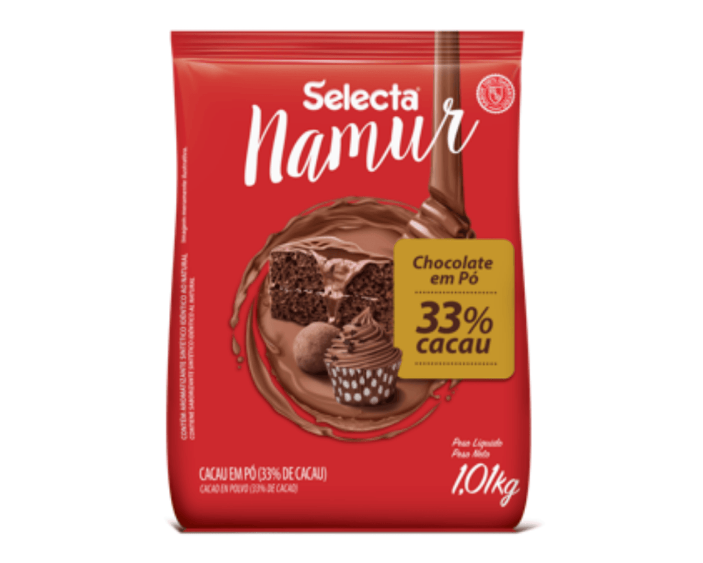 Chocolate em Pó 33% Cacau Selecta Namur - stag-praso