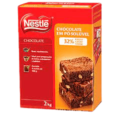 Chocolate em pó Nestlé 32% – 2kg - stag-praso