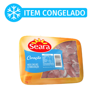 Coração de Frango Congelado Seara 1kg - stag-praso