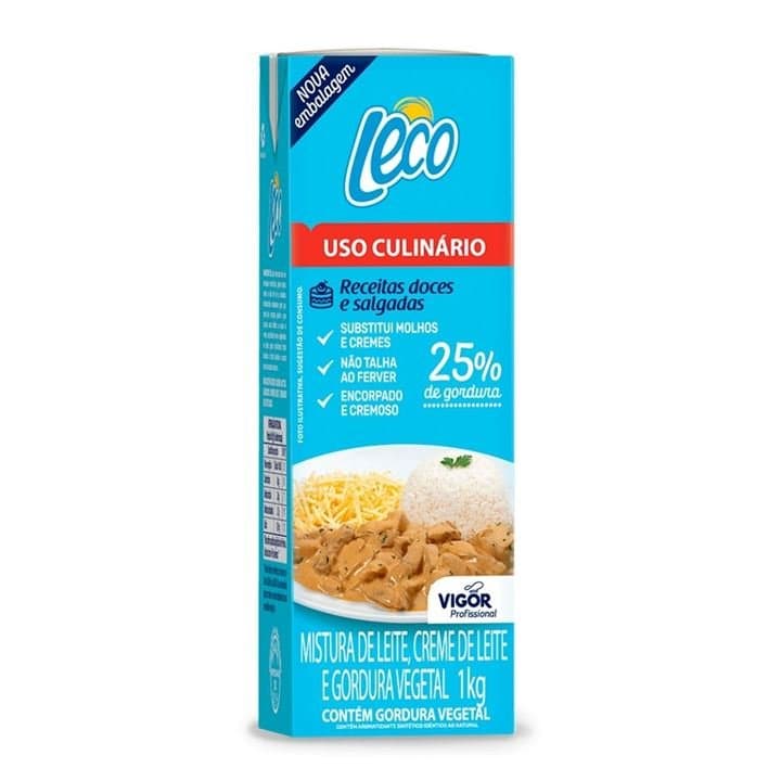 Creme Culinário Leco Vigor 1kg - stag-praso