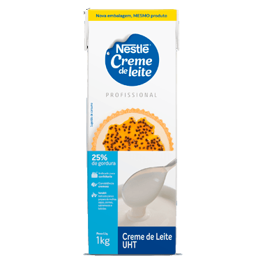 Creme de Leite Teor 25% Nestlé 1kg - stag-praso