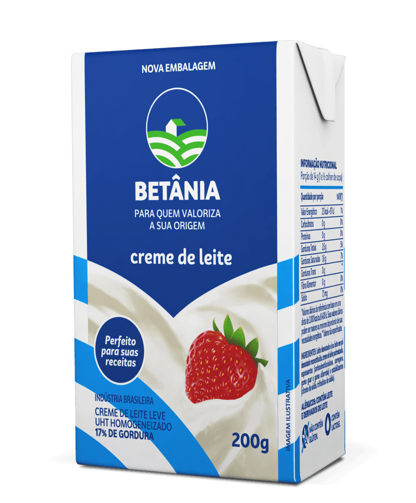 Creme de Leite UHT (Caixa com 27 x 200g) - stag-praso