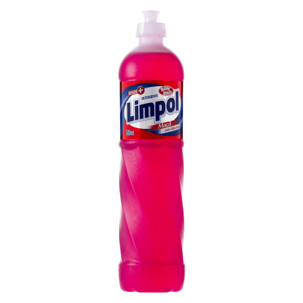 Detergente Limpol Maçã 24x500mL - stag-praso