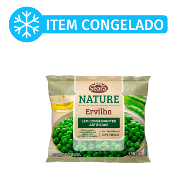 Ervilha Congelada Seara Nature (Caixa c/ 18 x 300g) - stag-praso