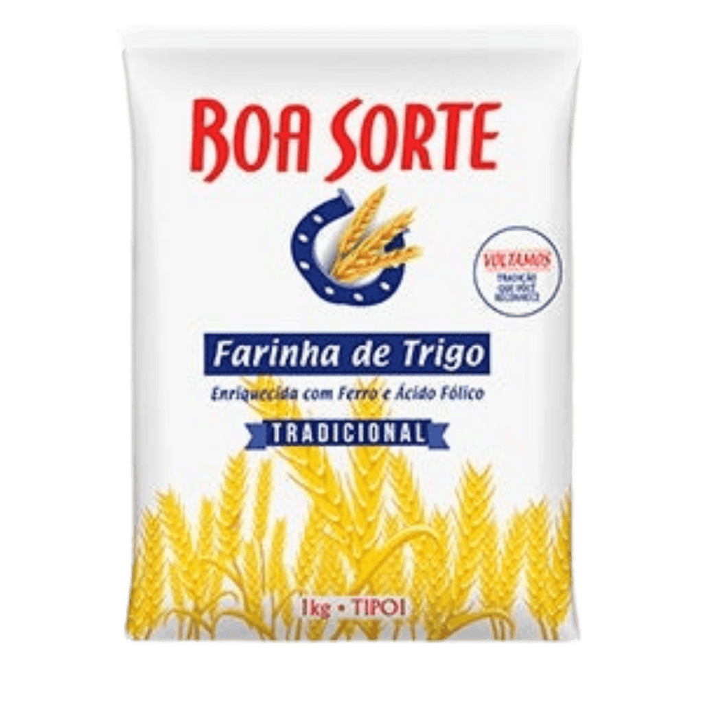 Farinha de Trigo Boa Sorte TP1 (Fardo c/ 10 x 1kg) - stag-praso