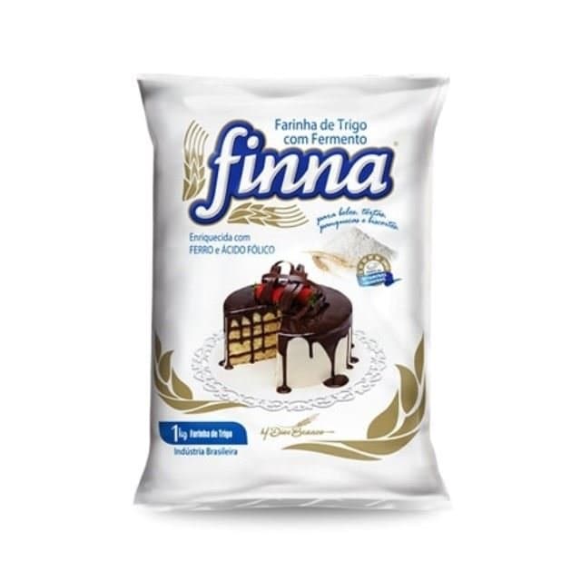 Farinha de Trigo Finna com Fermento (Fardo com 10x1kg) - stag-praso