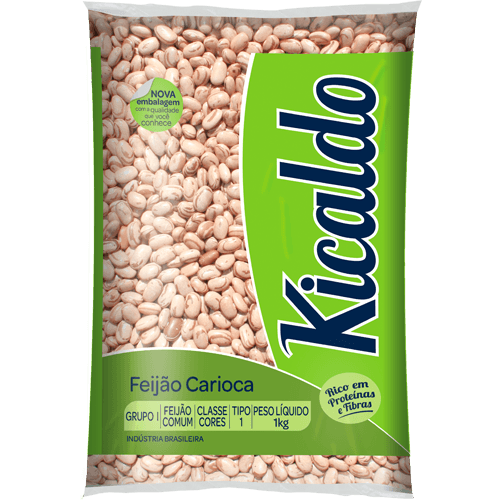 Feijão Carioca Kicaldo (Fardo com 10 x 1kg) - stag-praso