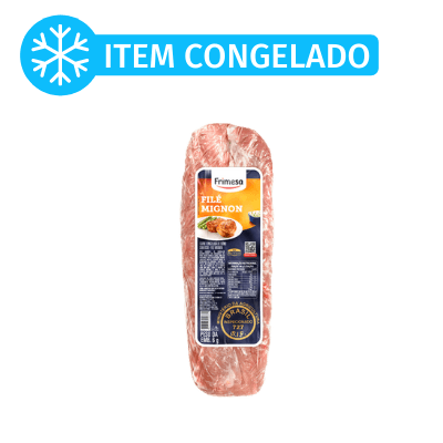 Filé Mignon Súino Congelado Frimesa (Peça c/ aprox. 1kg) - stag-praso