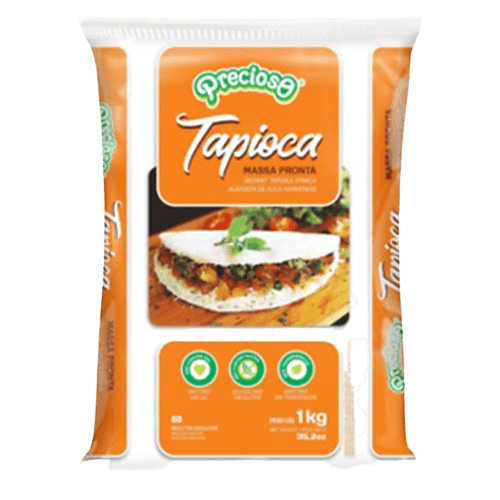 Goma de Tapioca Fresca Precioso (Fardo com 10 x 1kg) - stag-praso