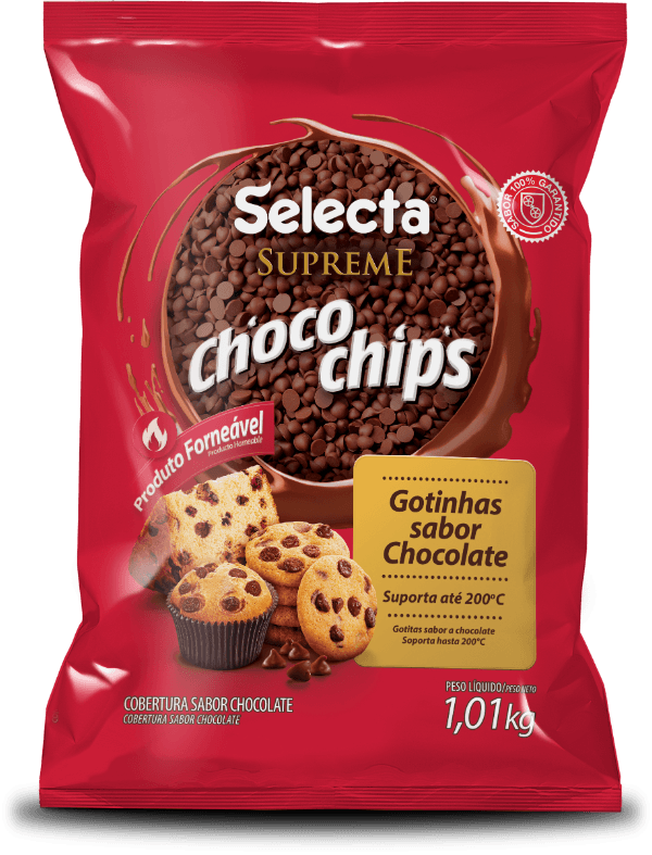 Gotinhas Sabor Chocolate Chocochips Supreme 1,01kg - stag-praso