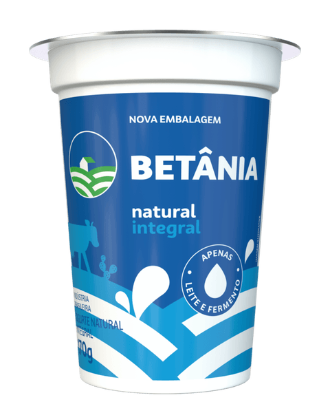 Iogurte Natural Integral Betânia (Caixa 20 x 170g) - stag-praso