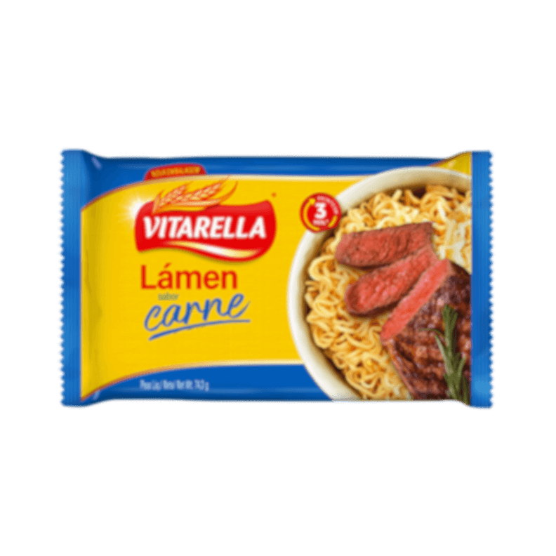 Lámen Sabor Carne Vitarella (Caixa c/ 50 x 74,3g) - stag-praso