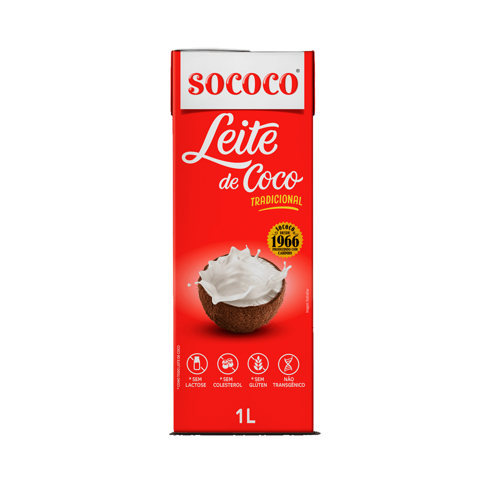 Leite de Coco Sococo (Caixa com 12 x 1L) - stag-praso