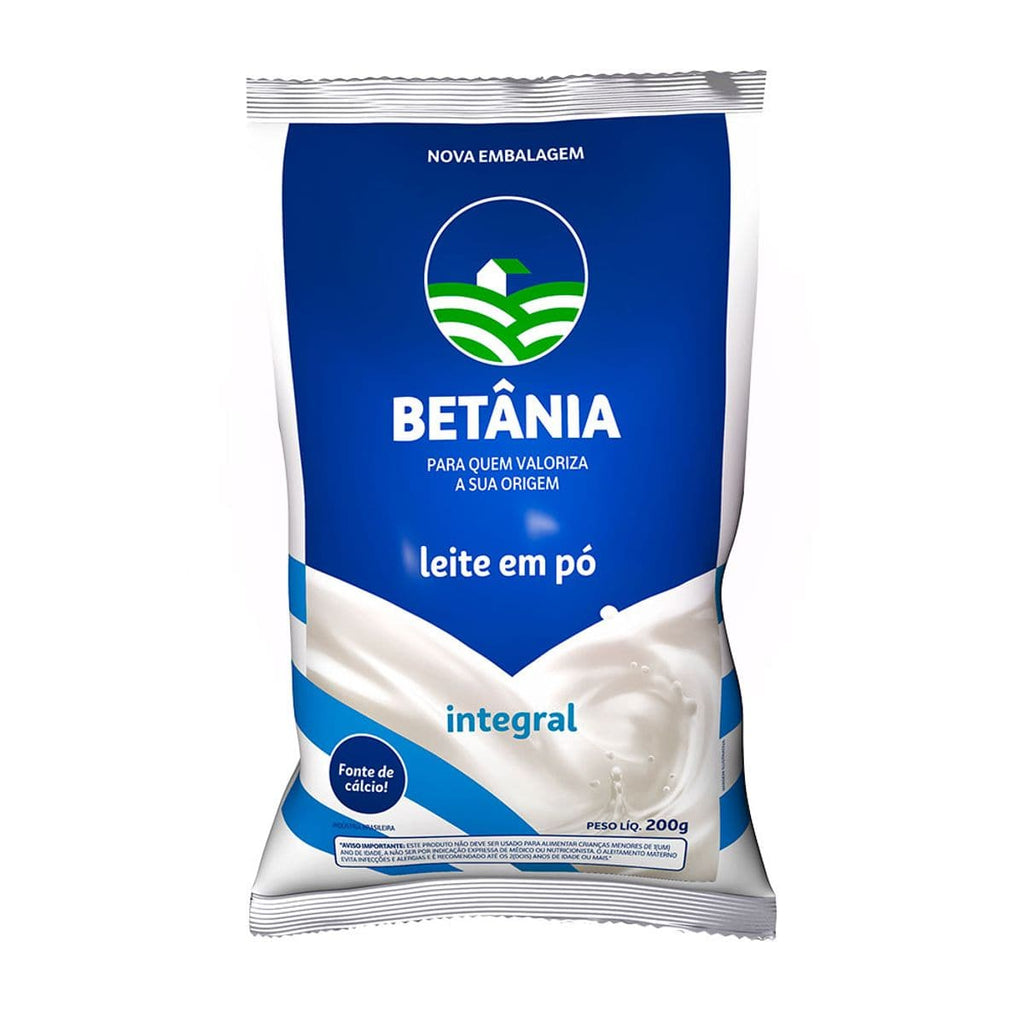 Leite em Pó Integral Betânia (Fardo com 50 x 200g) - stag-praso