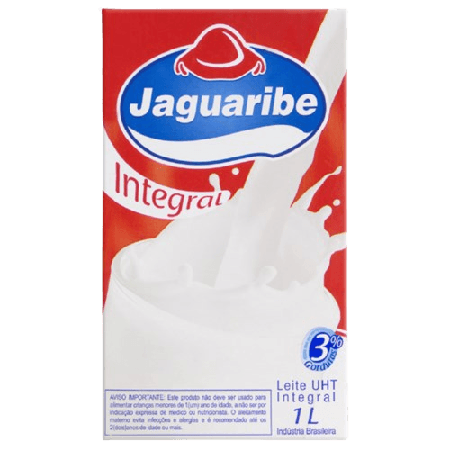 Leite Longa Vida Integral Jaguaribe (Caixa c/ 12 x 1L) - stag-praso