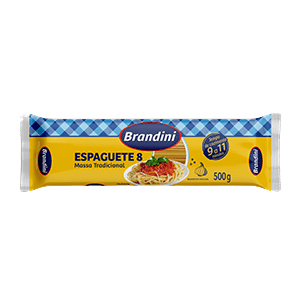 Macarrão Espaguete Brandini (Caixa com 20 x 500g) - stag-praso