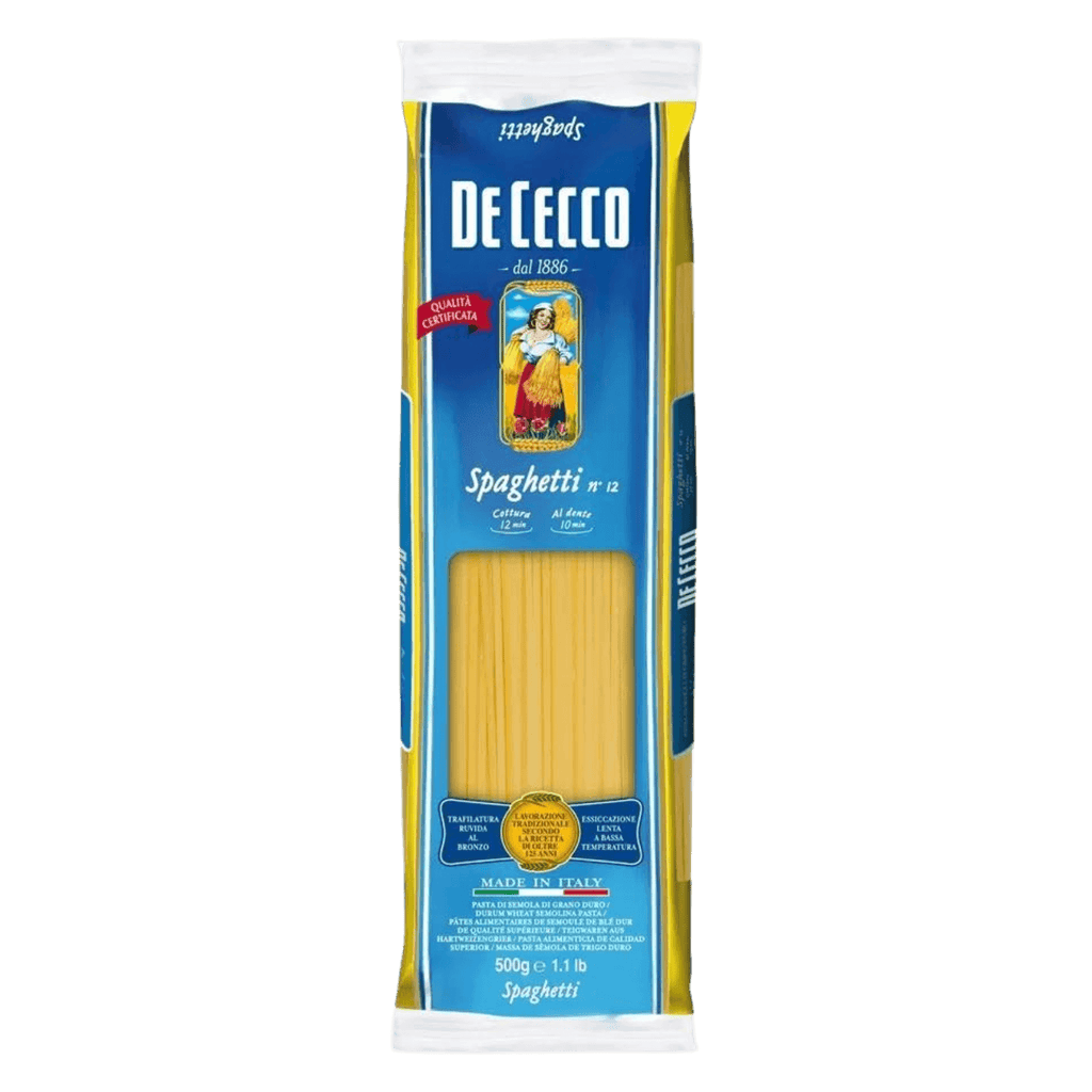 Macarrão Italiano Spaghetti De Cecco (Caixa com 24 x 500g) - stag-praso