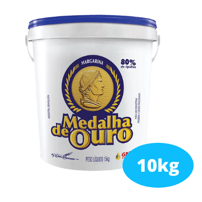 Margarina 80% Medalha de Ouro BD 10kg - stag-praso