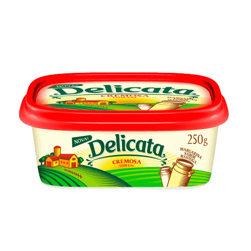 Margarina Delicata 250g (Caixa c/ 24) - stag-praso