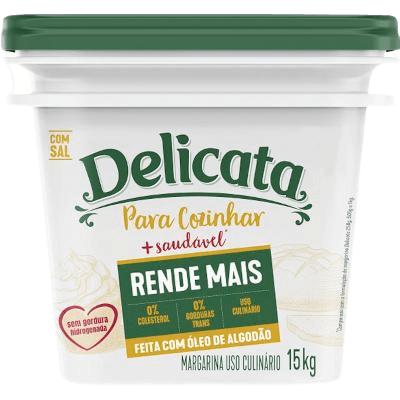 Margarina Delicata 60% Balde 15kg - stag-praso