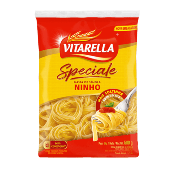 Massa de Sêmola Speciale Ninho Vitarella (Caixa c/ 20 x 500g) - stag-praso