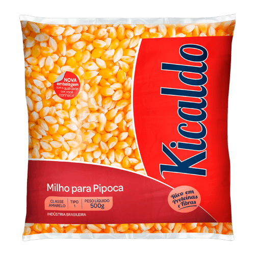 Milho para Pipoca Kicaldo (Fardo c/ 20 x 500g) - stag-praso