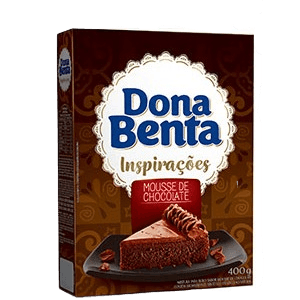 Mistura para Bolo Mousse de Chocolate Dona Benta (Caixa c/ 12 x 400g) - stag-praso