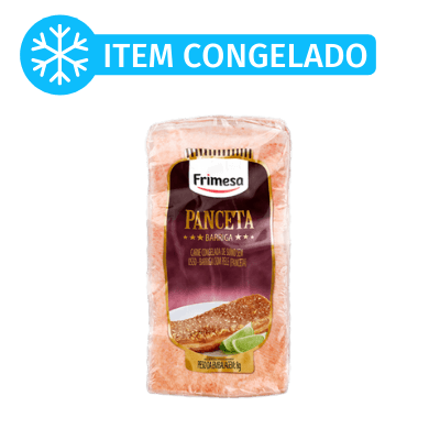 Panceta Barriga Suína Congelada Frimesa (Peça c/ aprox. 1kg) - stag-praso