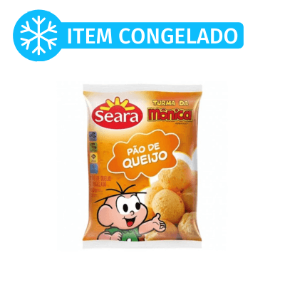 Pão de Queijo Turma da Mônica Congelado Seara 400g - stag-praso