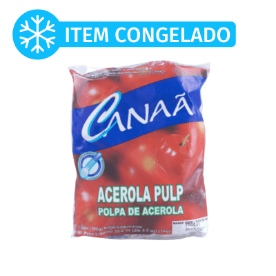 Polpa de Acerola 5 x 1kg/100g - stag-praso