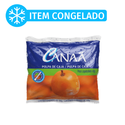 Polpa de Cajá (Caixa 15 x 400g/100) - stag-praso