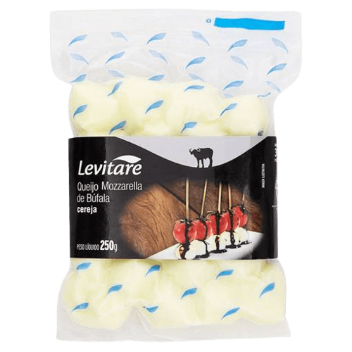 Queijo Mussarela de Búfala "Cereja" Levitare 250g - stag-praso