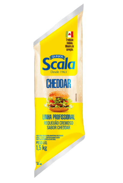 Requeijão Cheddar Scala (Bisnaga 1,5kg) - stag-praso