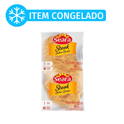 Steak Sabor Queijo Seara (Caixa c/ 72 x 100g) - stag-praso