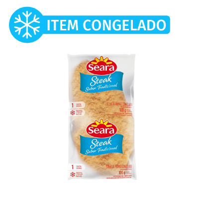 Steak Tradicional Seara (Caixa c/ 72 x 100g) - stag-praso