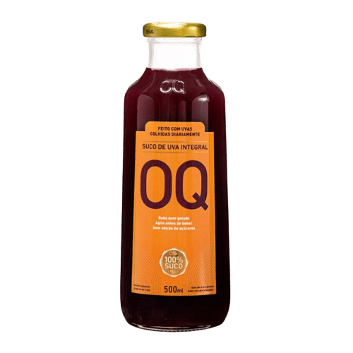 Suco de Uva Integral OQ (Caixa c/ 12 x 500ml) - stag-praso