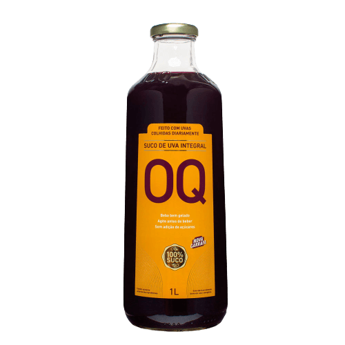 Suco de Uva Integral OQ (Caixa c/ 6 x 1L) - stag-praso