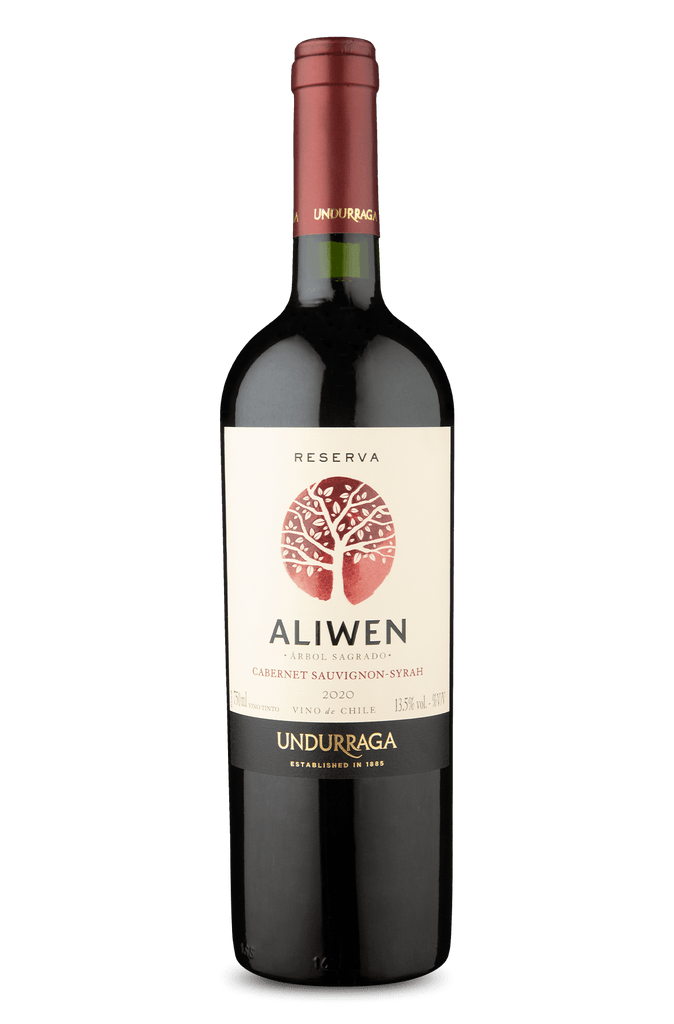 Vinho Tinto Undurraga Aliwen Reserva Valle del Maule Cabernet Sauvignon & Syrah 2020 - stag-praso